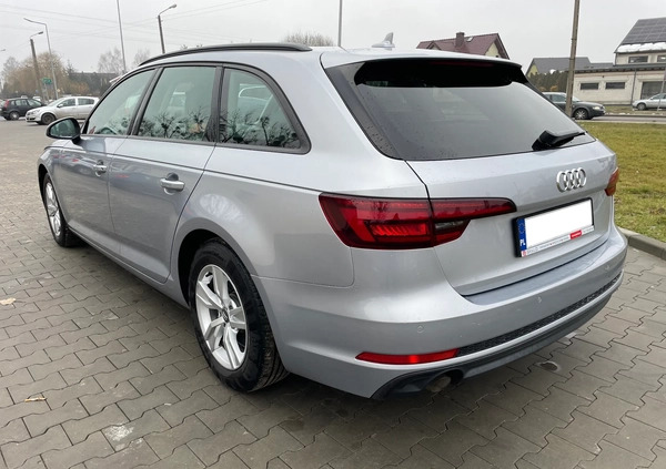 Audi A4 cena 76800 przebieg: 152000, rok produkcji 2018 z Syców małe 172